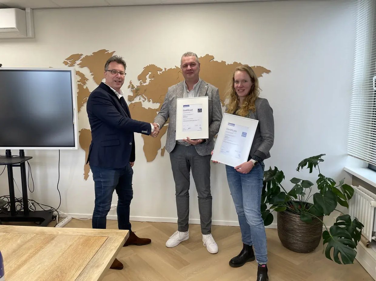 ISO 27001 certificate