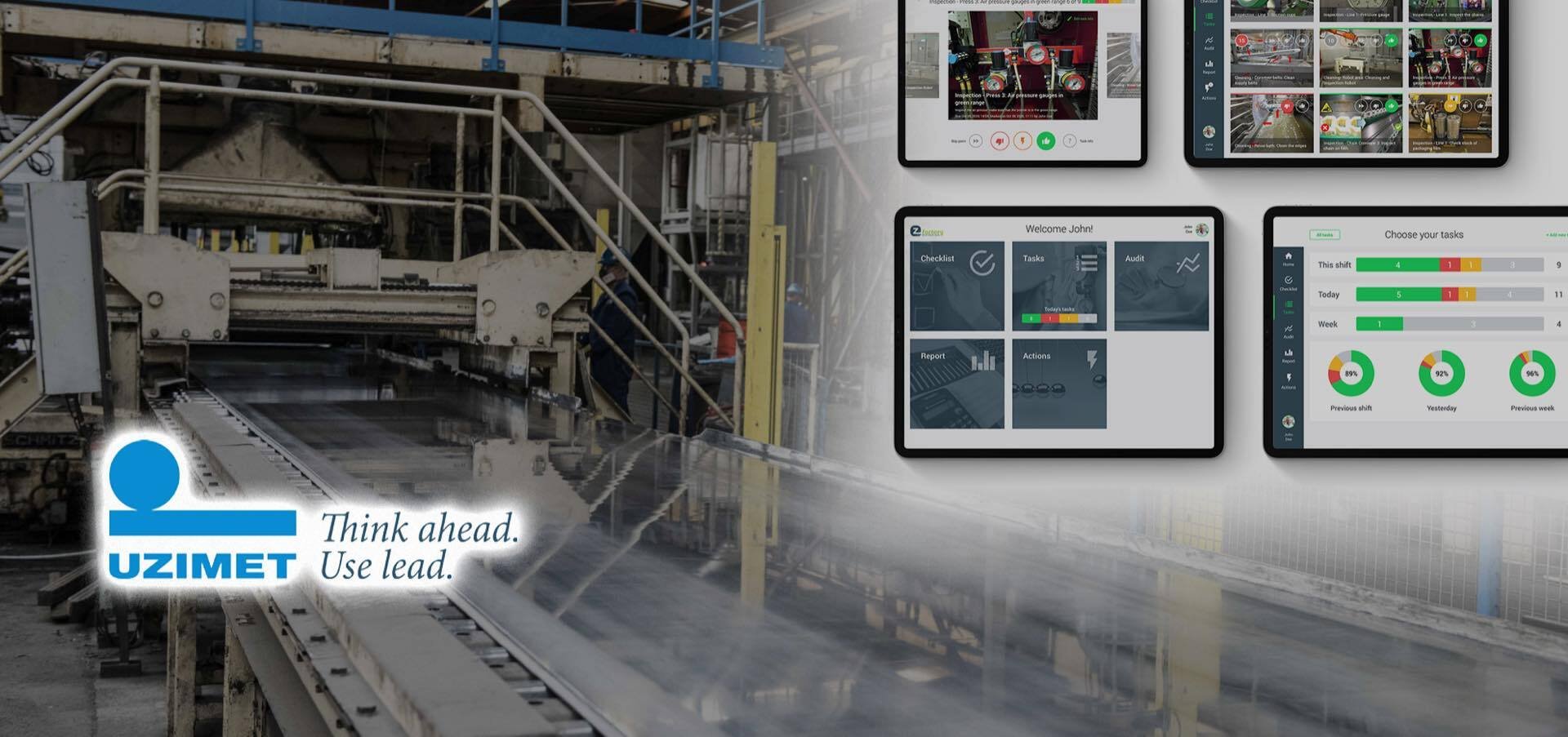 Lead processing at Uzimet